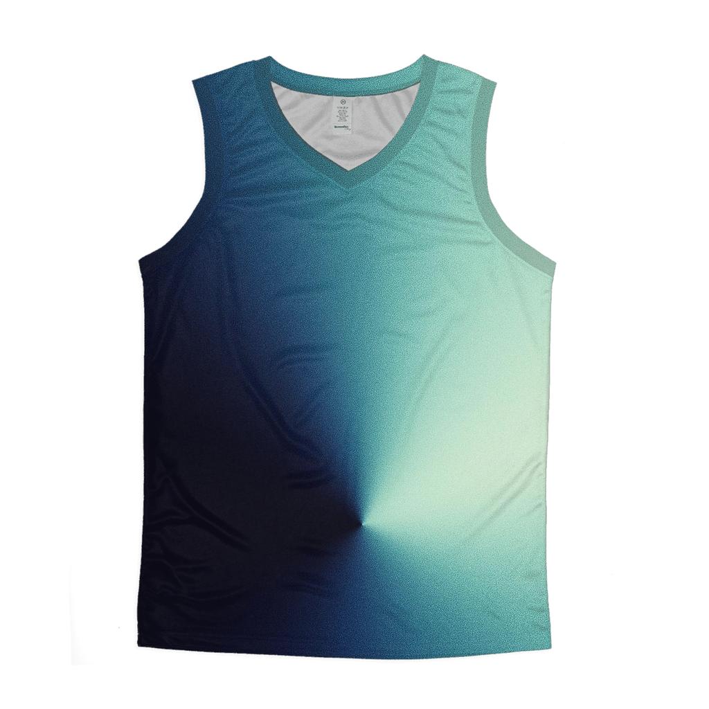 Polar Night Conic Bloom custom tank tops