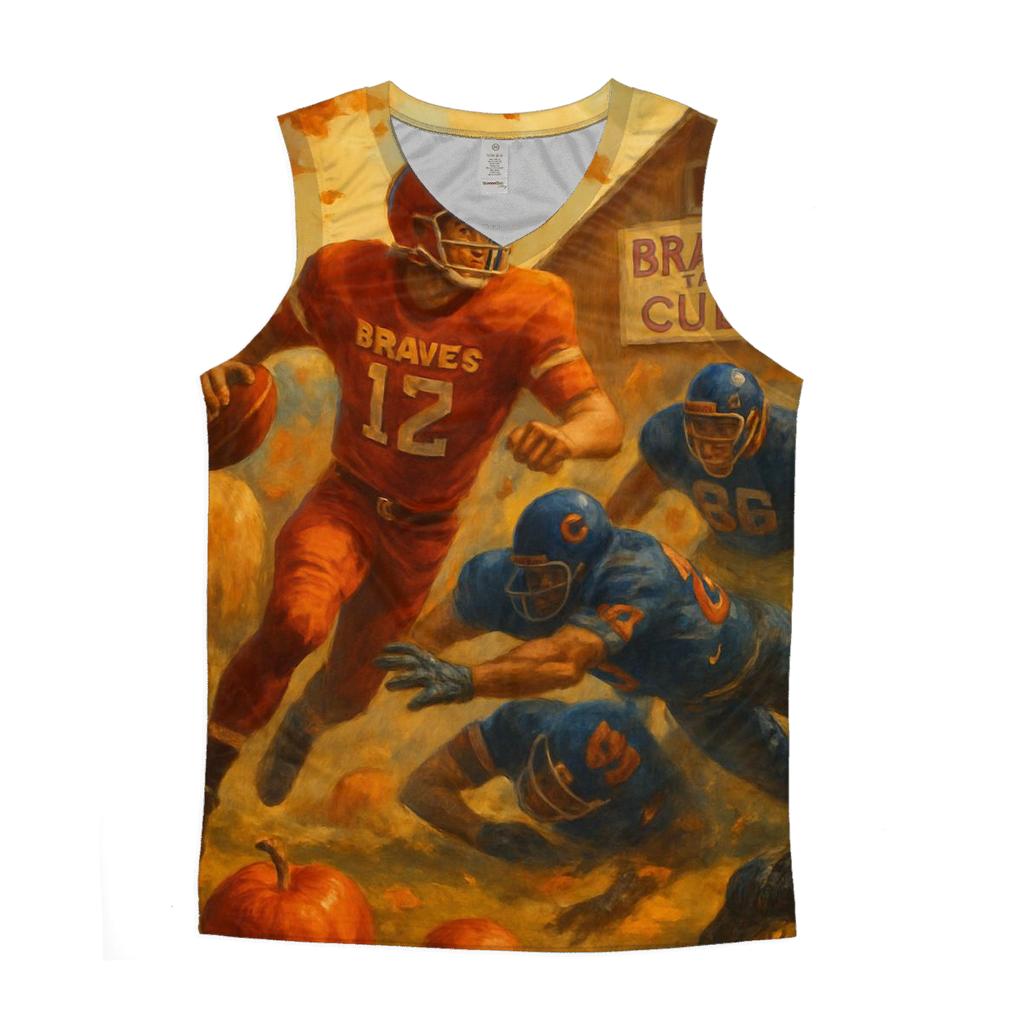 Autumn Orchard Scrimmage Braves Versus Cubs trendy fitted tank tops