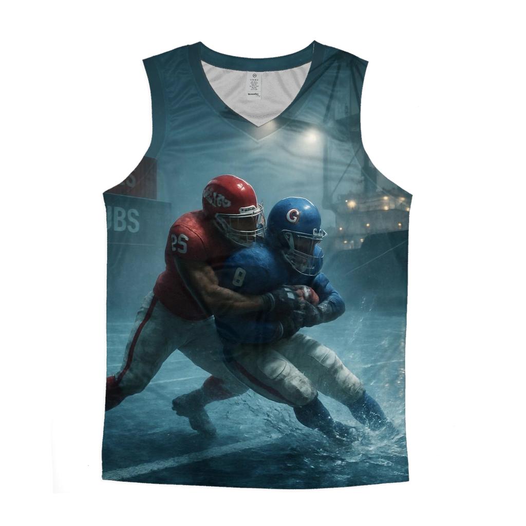 Ice Harbor Night Match Braves Versus Cubs sports performance tank tops