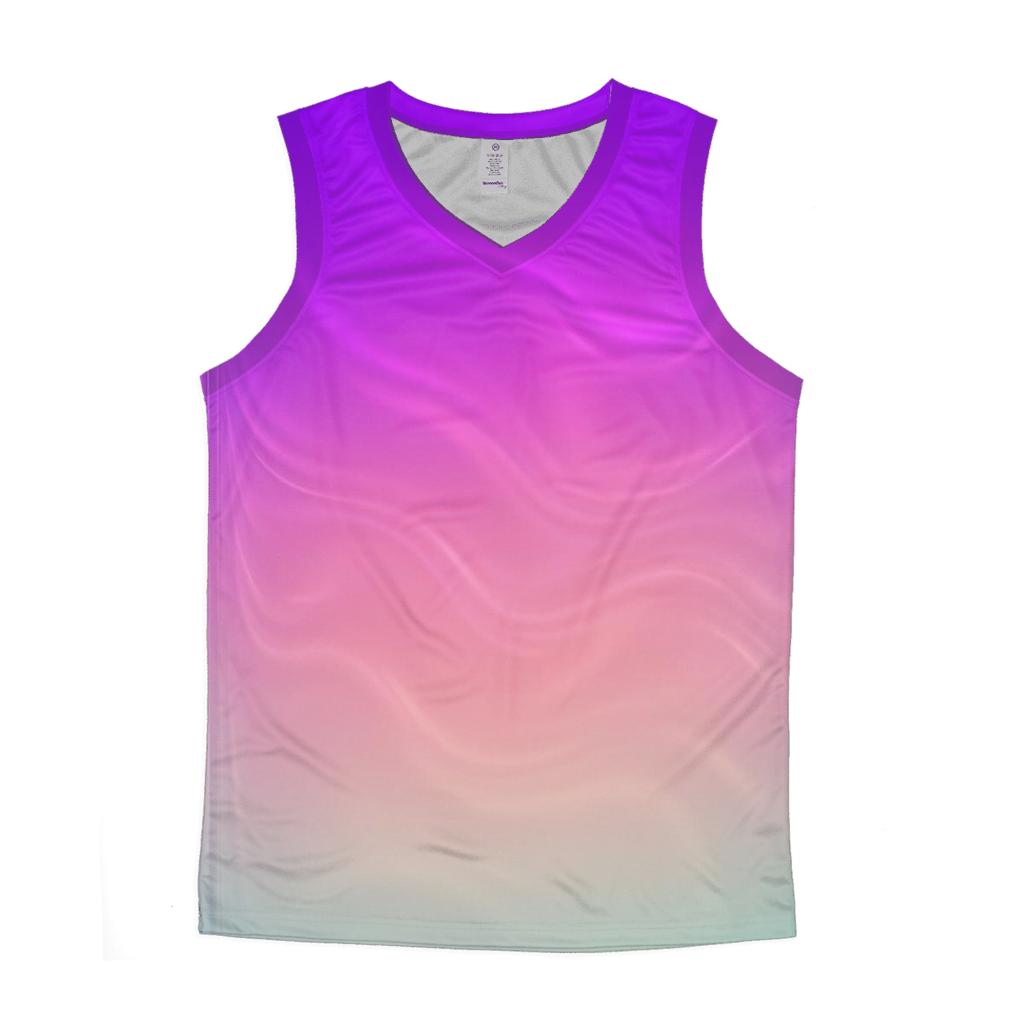 Ultraviolet Tideglass Fade casual summer tank tops