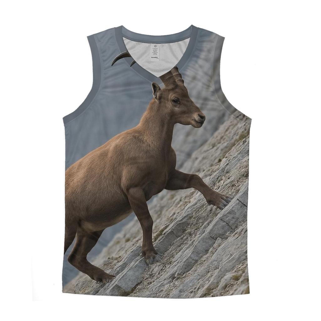 High Step Alpine Ibex cotton sleeveless tops