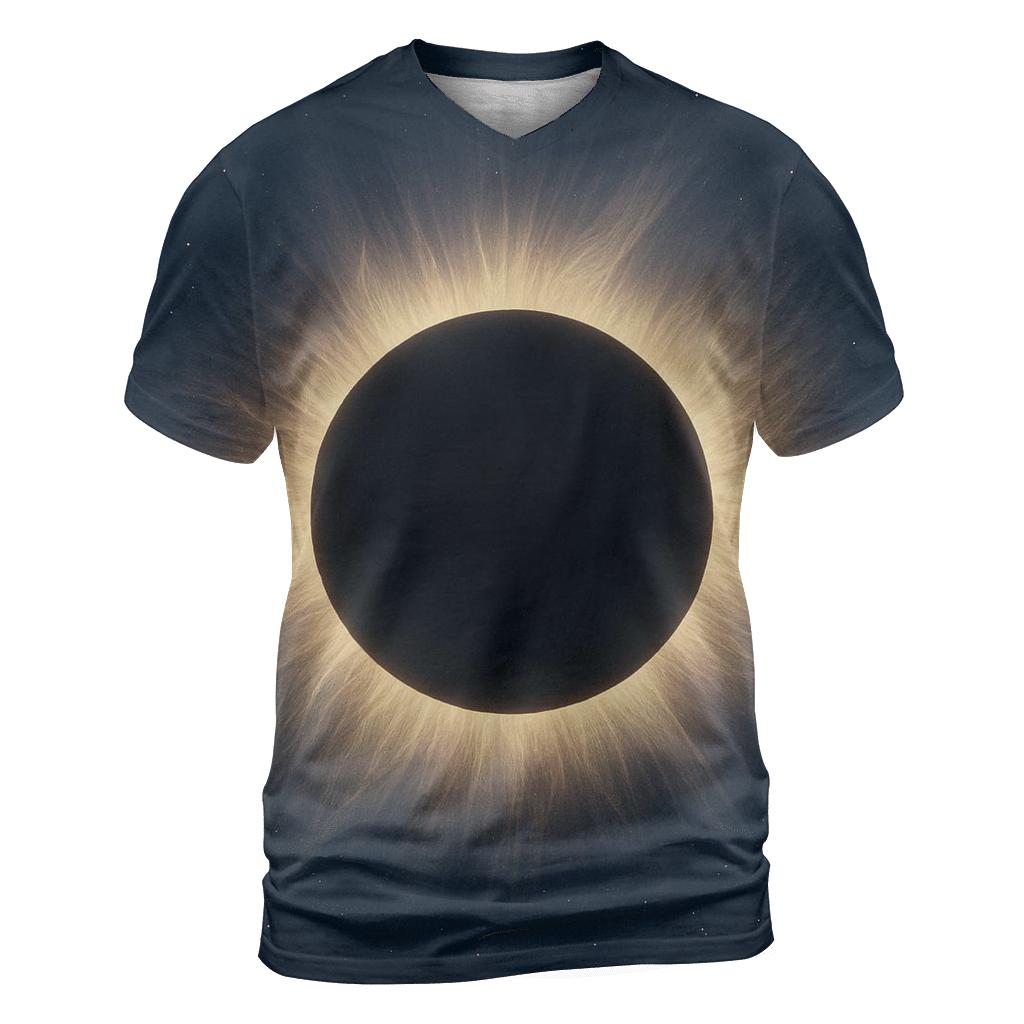Eclipse Corona Lacework unique graphic print tees