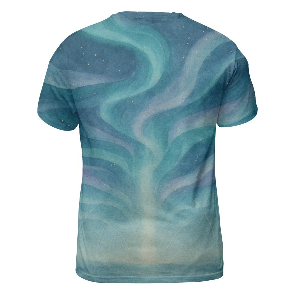 Aurora Of Stillness unique graphic print tees