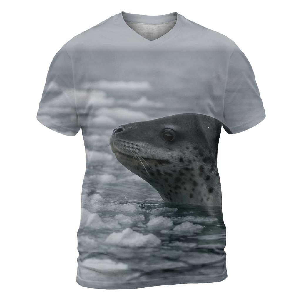 Ice Edge Sentinel Leopard Seal personalized full print shirts