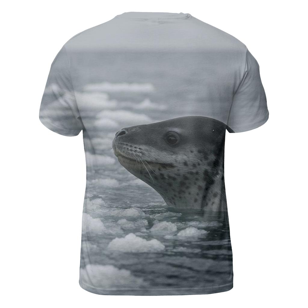 Ice Edge Sentinel Leopard Seal personalized full print shirts