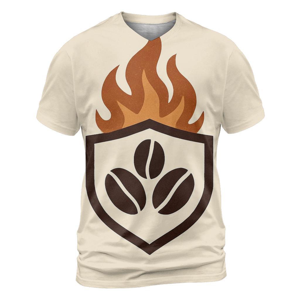 Roast Flame Crest personalized full print shirts