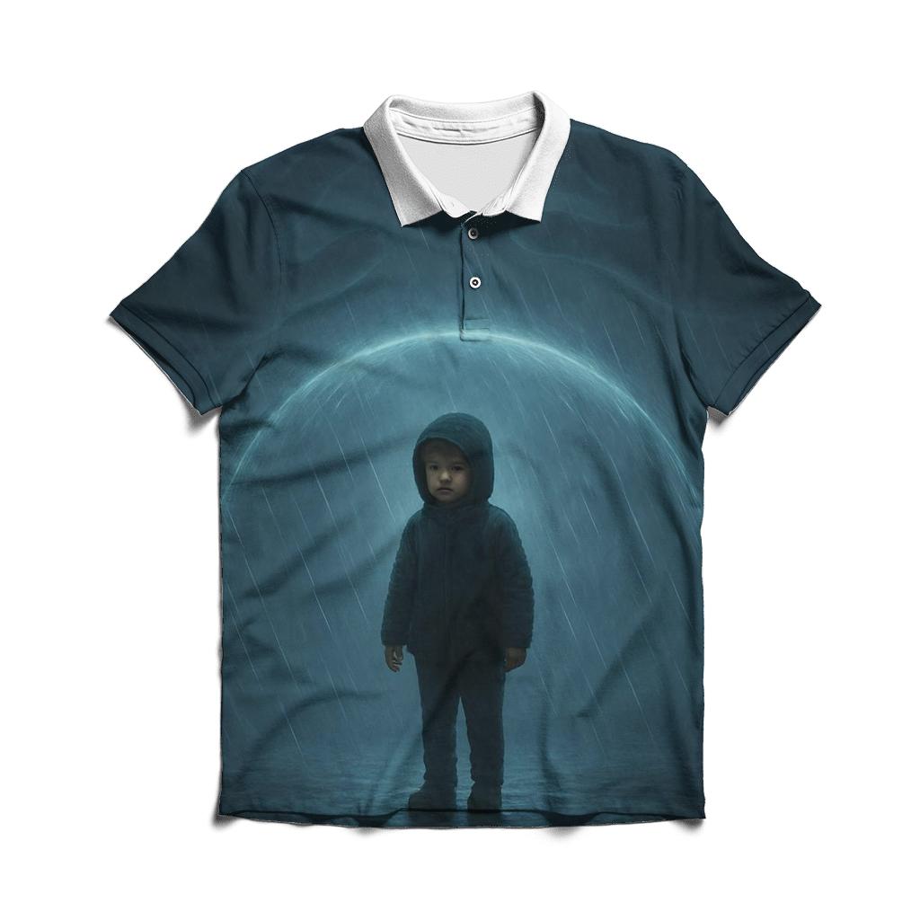 The Invisible Shelter: Her Love Across Every Storm casual sports polo shirts