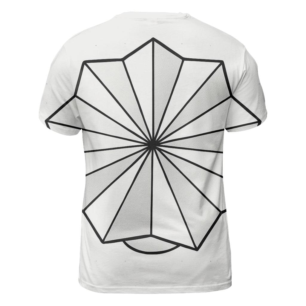 Filter Fold Geometry trendy printed shirt styles