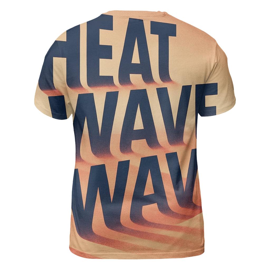 Desert Mirage Typography Poster designer pattern shirts