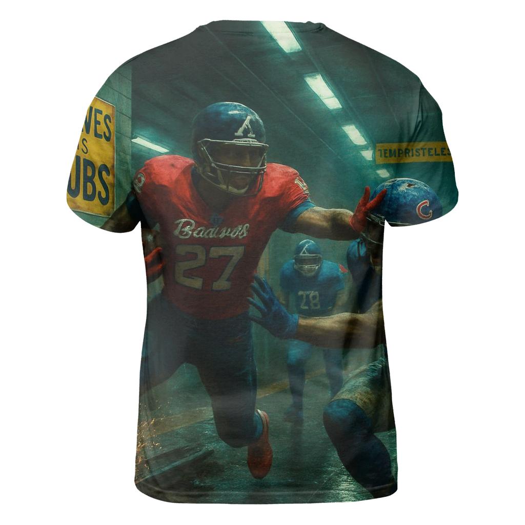 Underground Metro Bowl Braves Versus Cubs designer pattern shirts