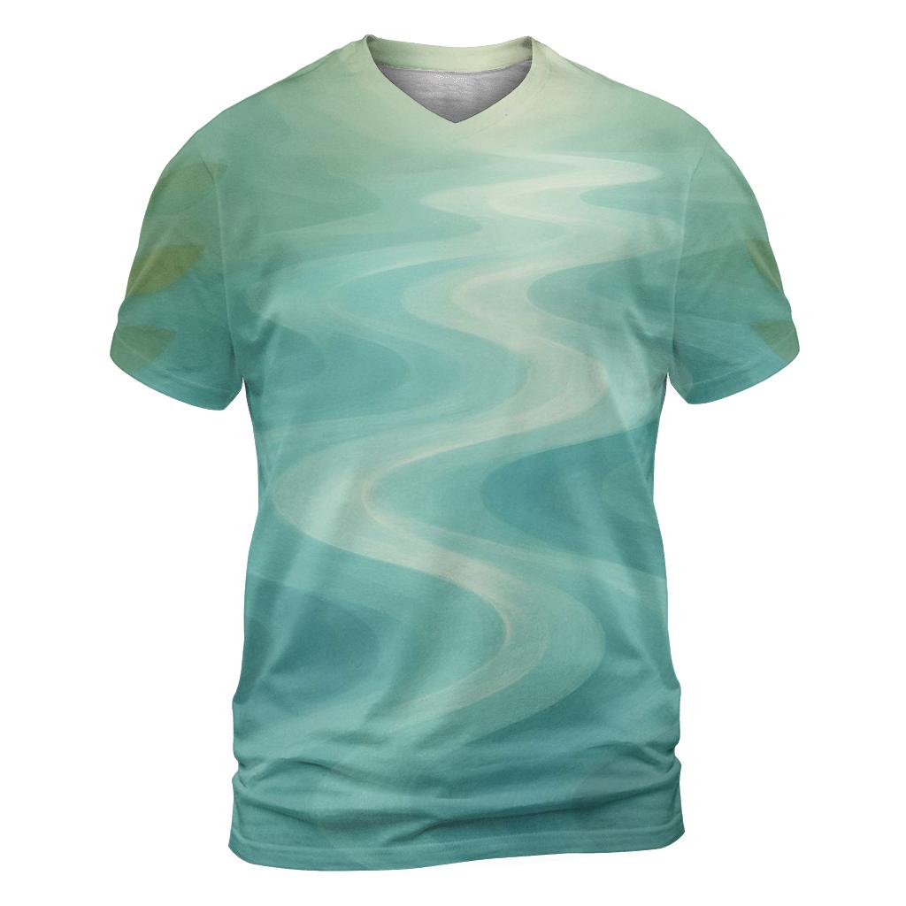 River Of Inner Light trendy printed shirt styles