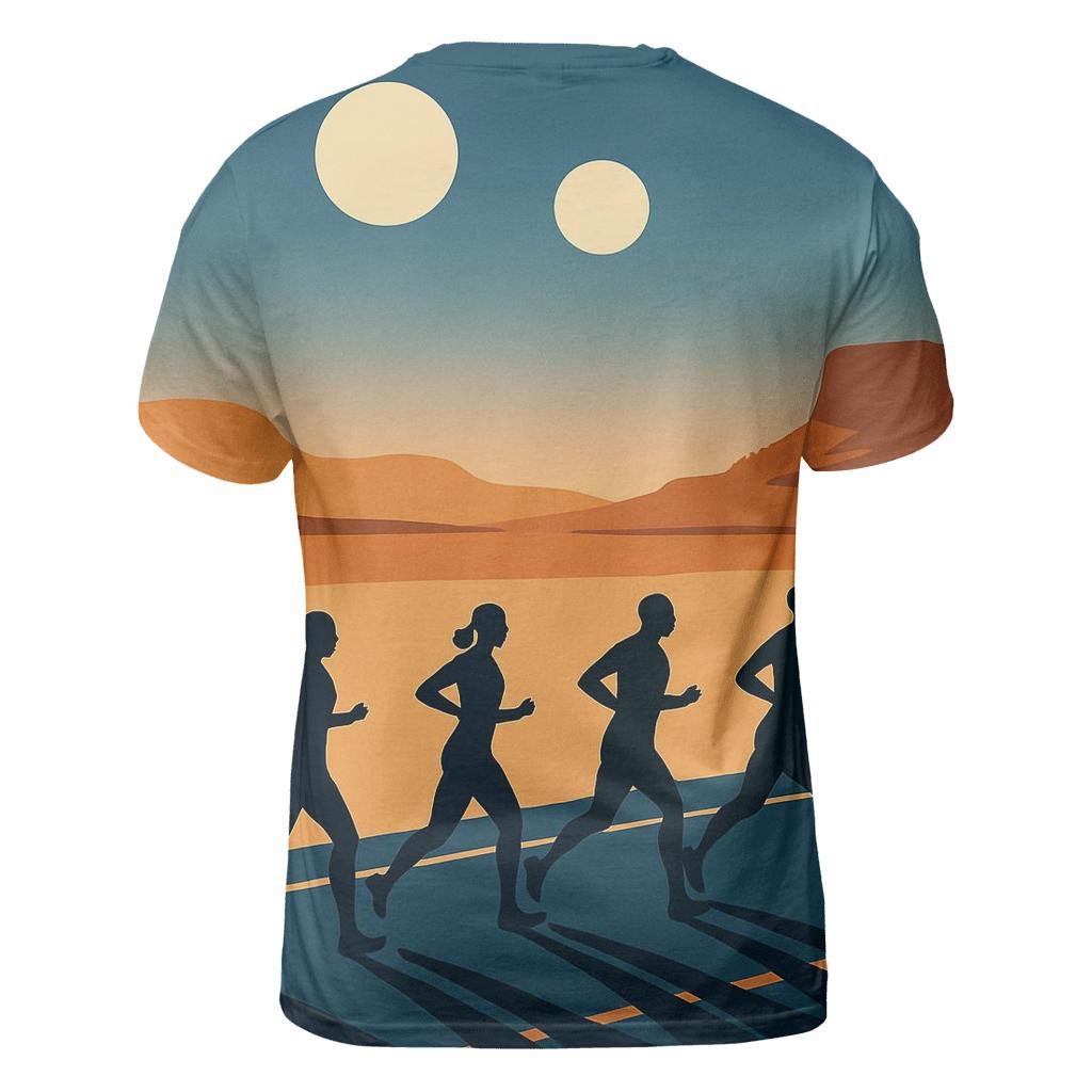 Marathon Under Twin Moons personalized full print shirts