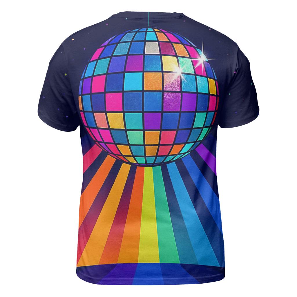 Disco Prism Starburst custom all-over print shirts