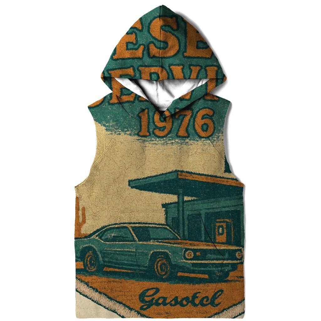 Faded Desert Gas Station Patch Badge hoodies fashion