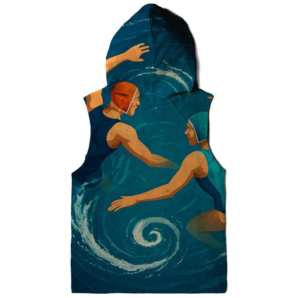 Orbiting Water Polo Clash embroidered hoodies