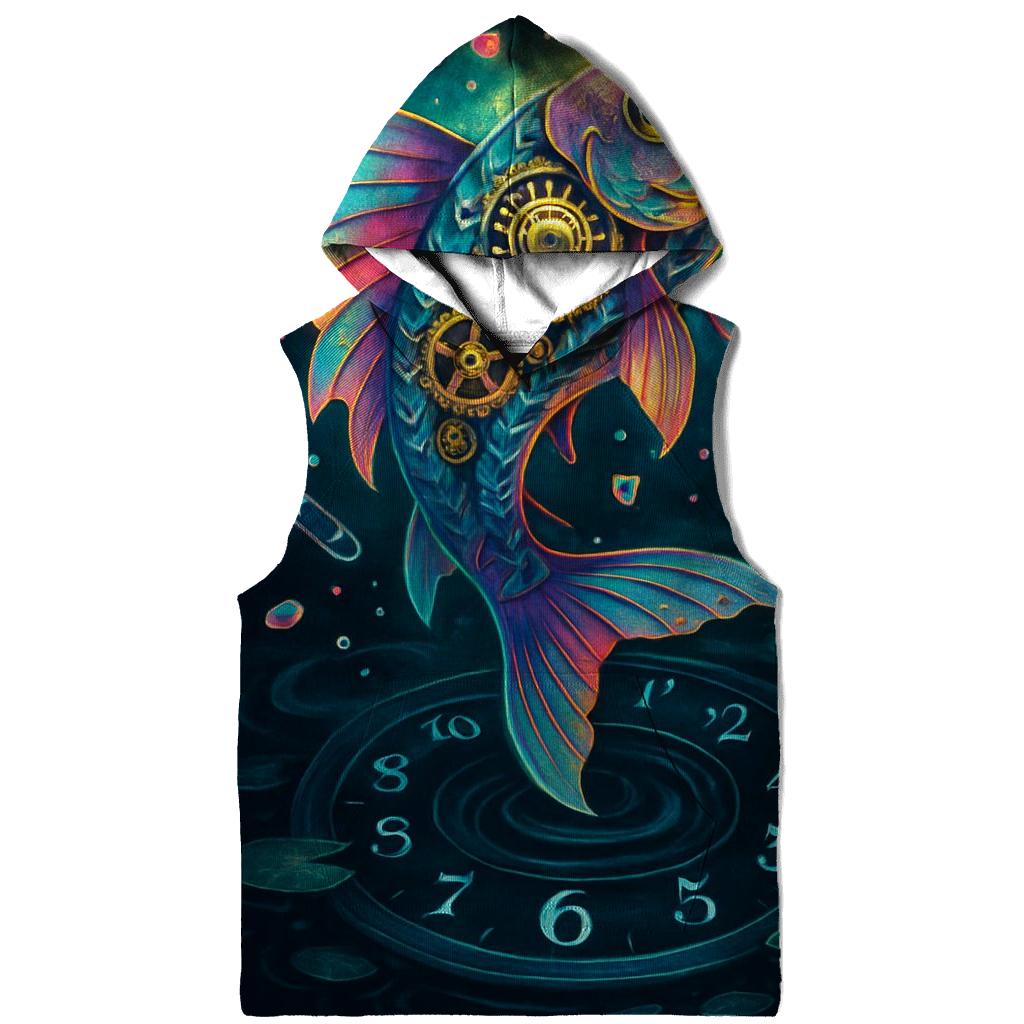 Clockwork Koi Paradox premium hoodies