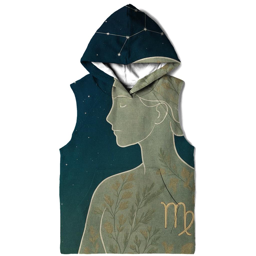 Virgo Constellation Herbarium Maiden custom hoodies