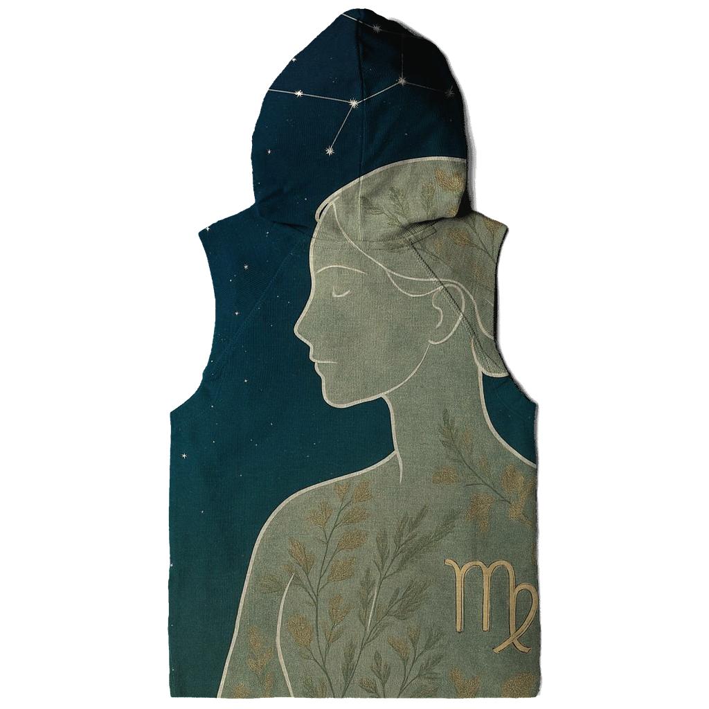 Virgo Constellation Herbarium Maiden custom hoodies