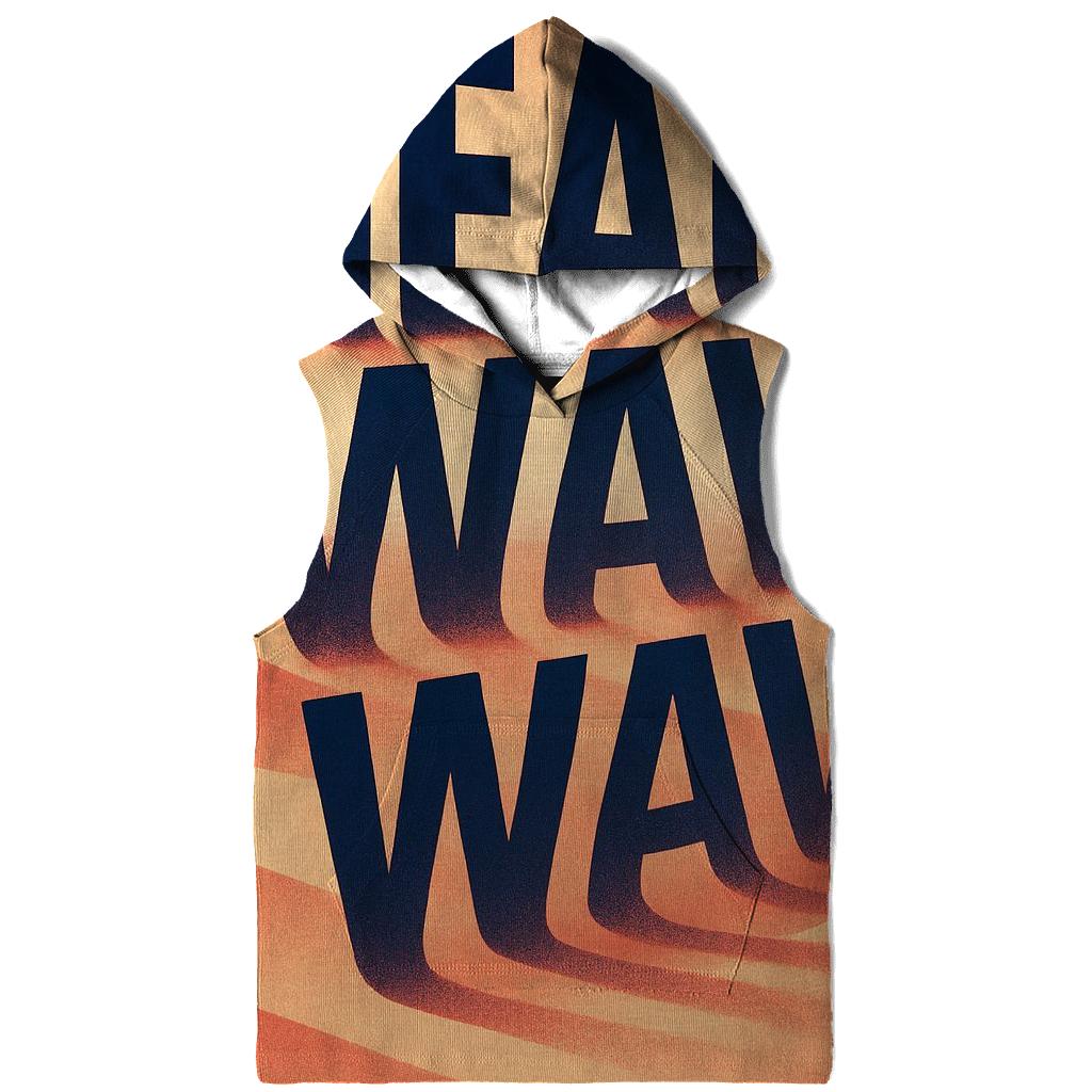 Desert Mirage Typography Poster custom hoodies