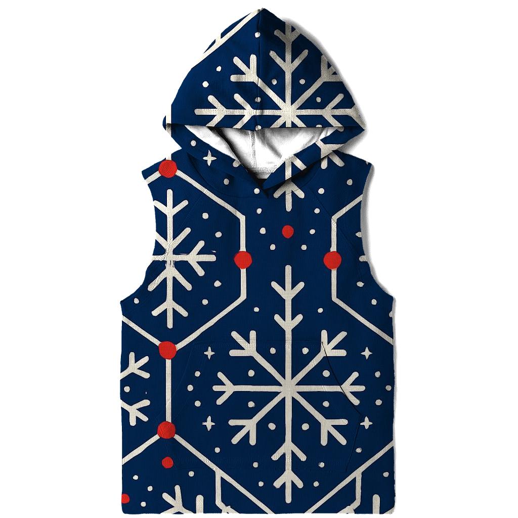Snowflake Lattice Night Sky hoodie designs