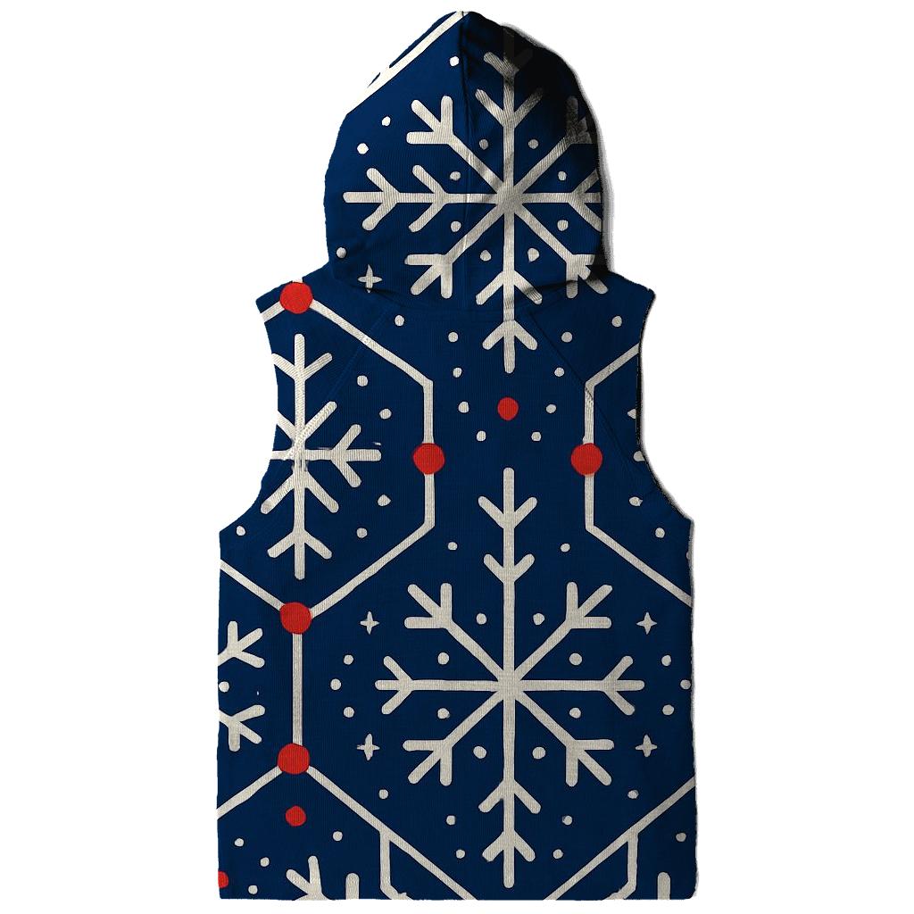 Snowflake Lattice Night Sky hoodie designs