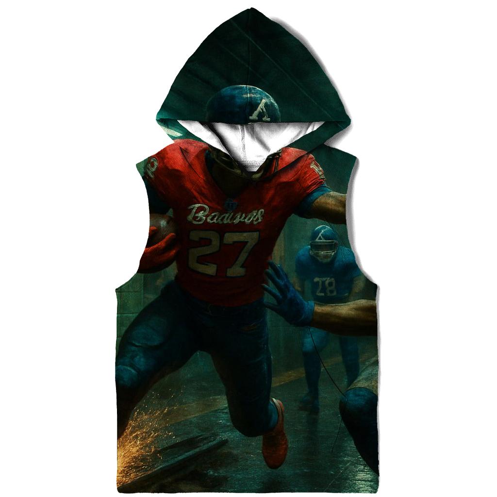 Underground Metro Bowl Braves Versus Cubs zip-up hoodies