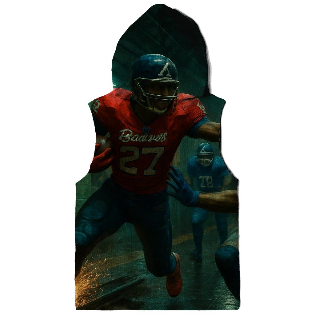 Underground Metro Bowl Braves Versus Cubs zip-up hoodies