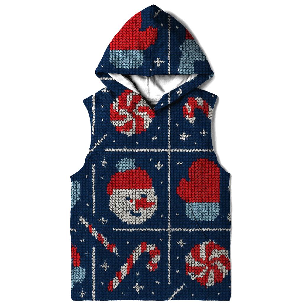 Frosty Meteor Shower Grid Design designer hoodies