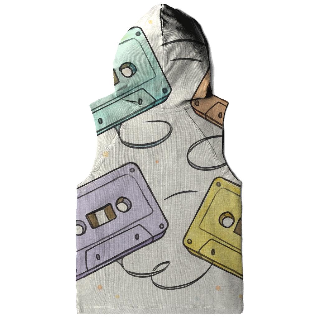 Pastel Cassette Carousel hoodie designs