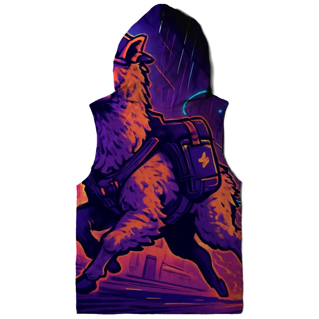 Neon Alpaca Dream Courier graphic hoodies