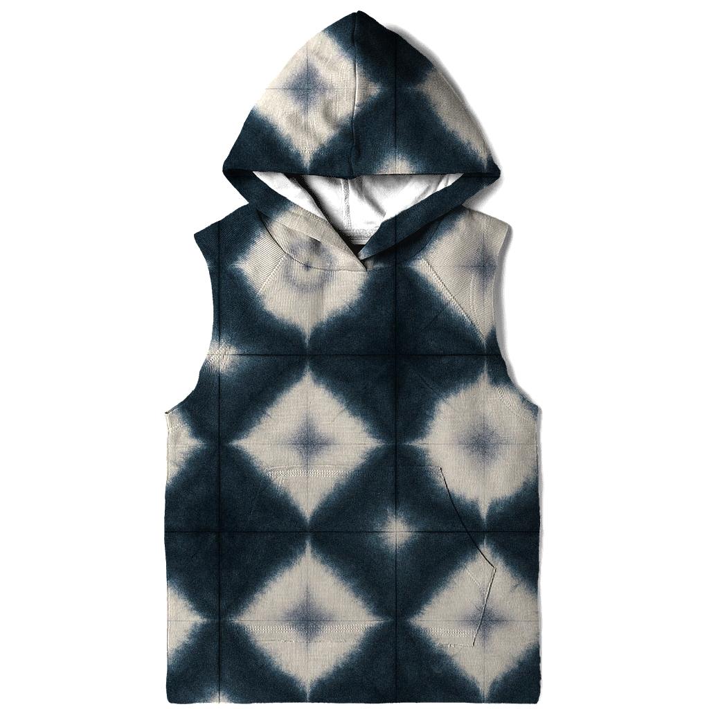 Itajime Eclipse Grid Bloom printed hoodies