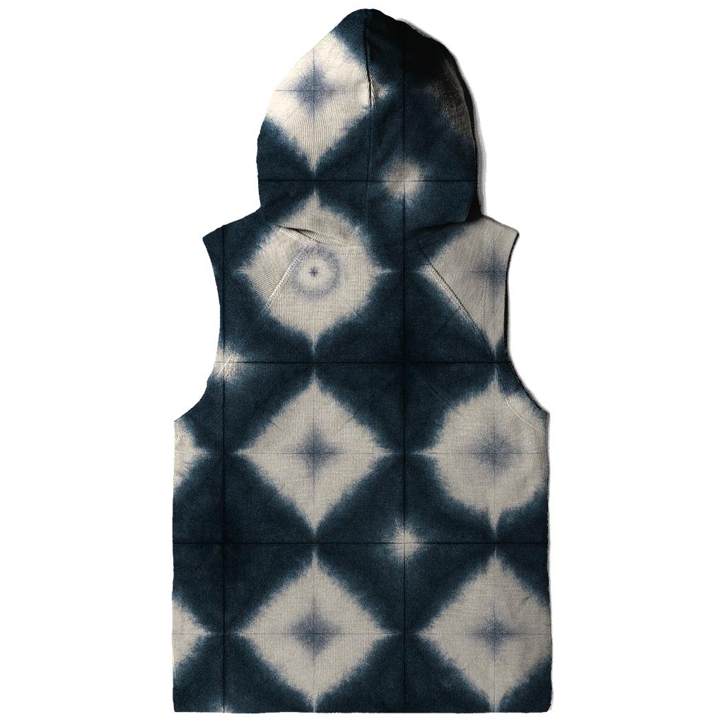 Itajime Eclipse Grid Bloom printed hoodies