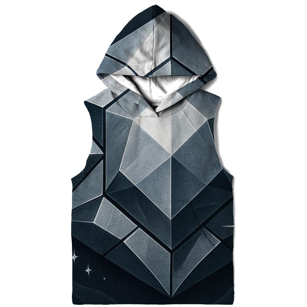 Charcoal Starforge Facets graphic hoodies