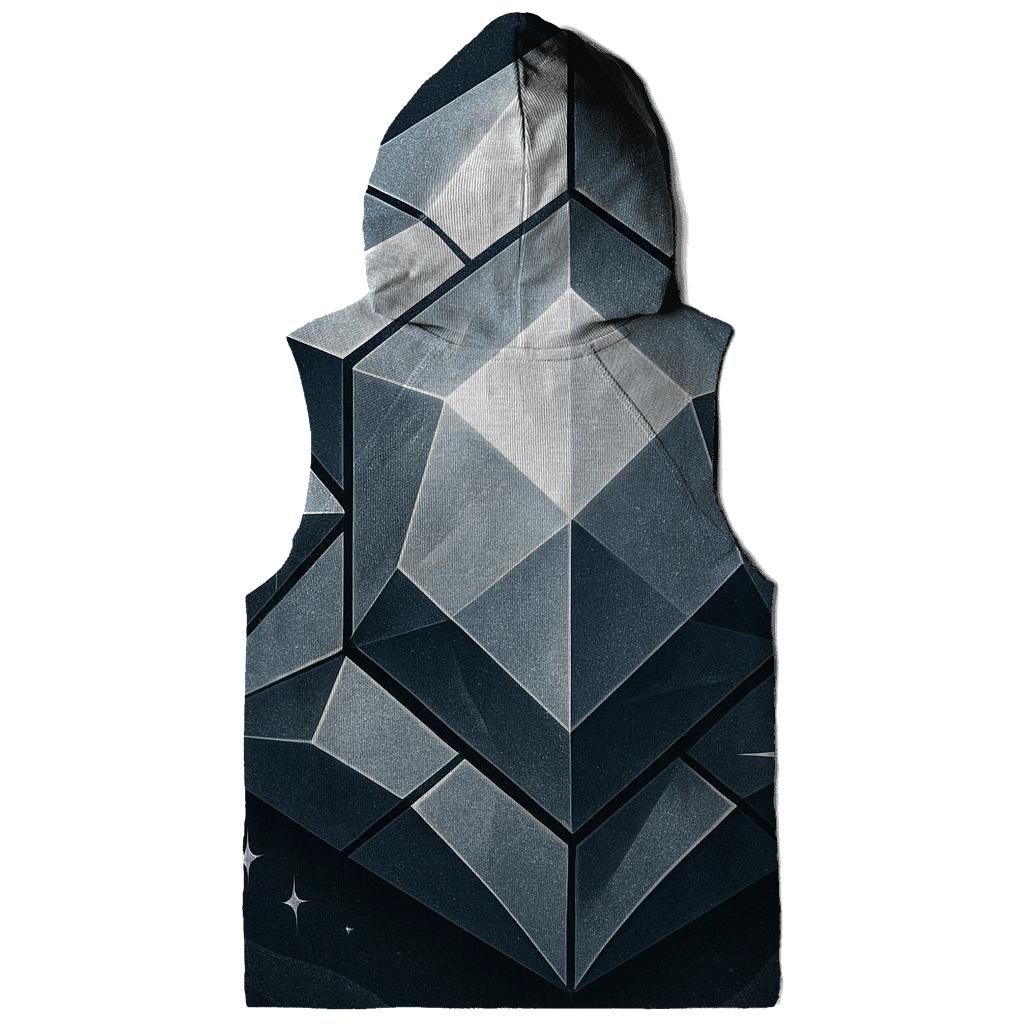 Charcoal Starforge Facets graphic hoodies