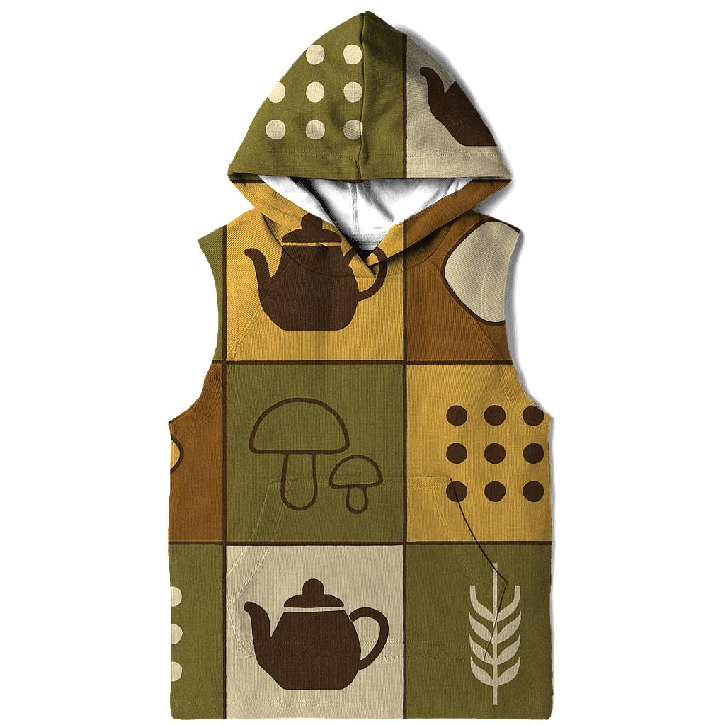 Retro Kitchen Harvest Tiles hoodie trends