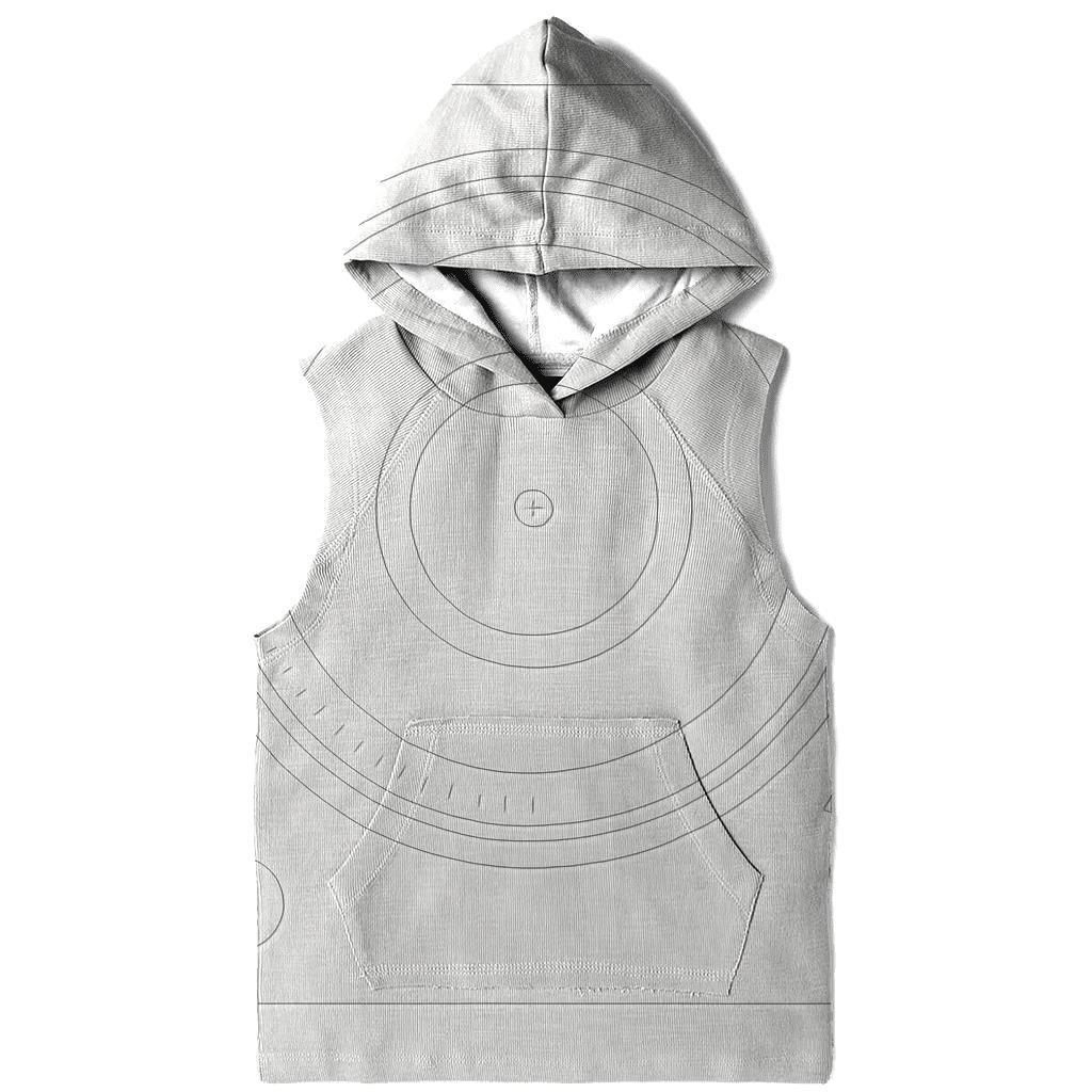 Monochrome Turntable Blueprint hoodie styles