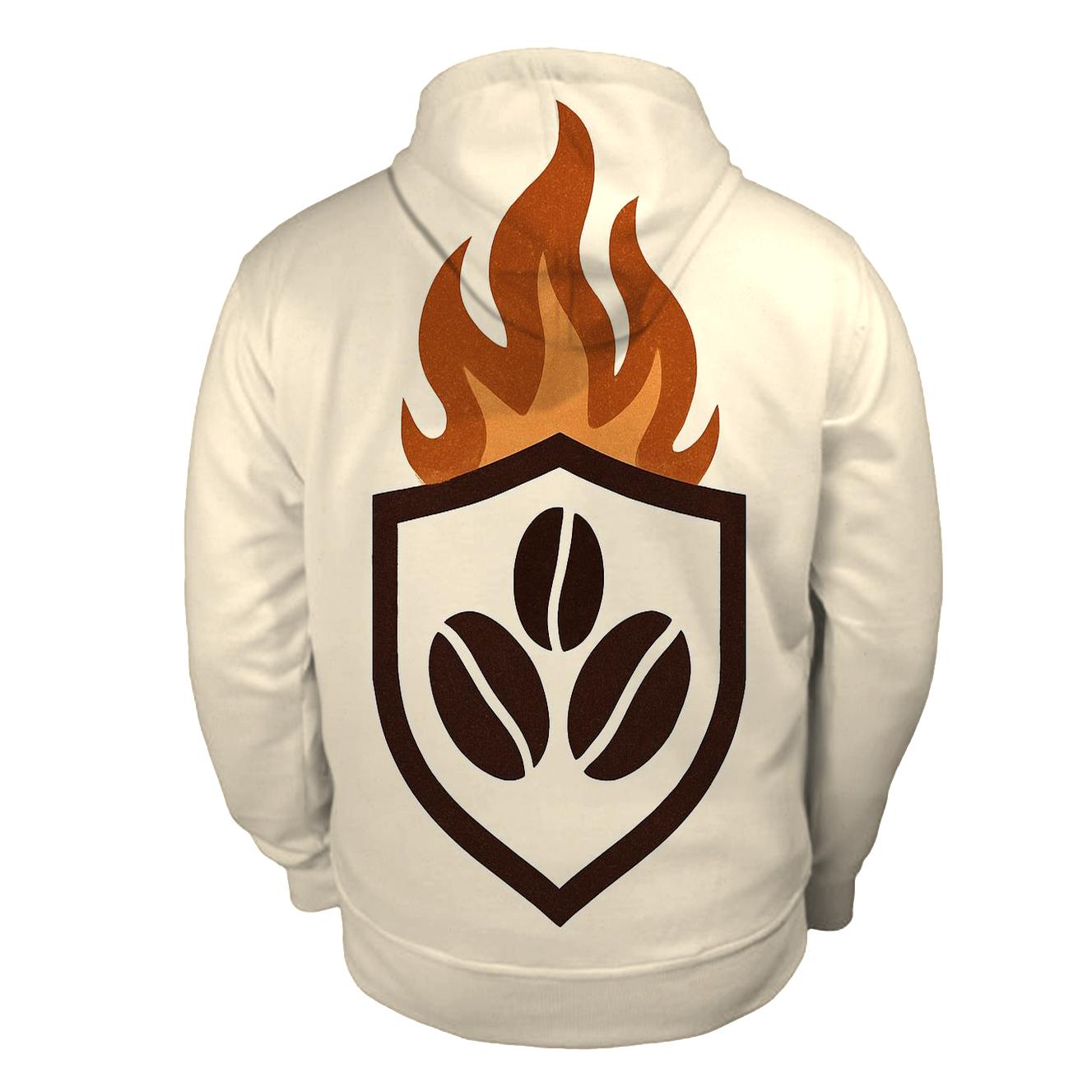 Roast Flame Crest heavyweight hoodies