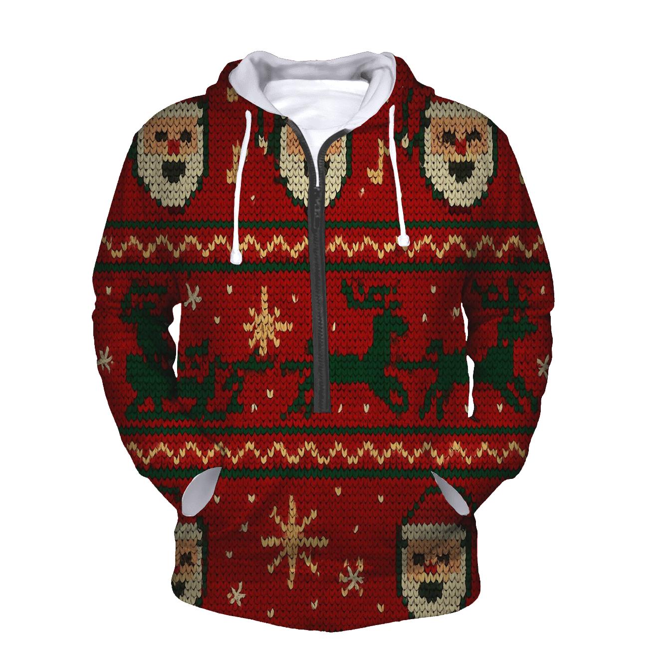 Cosmic Caroler Bandwork Design graphic hoodies