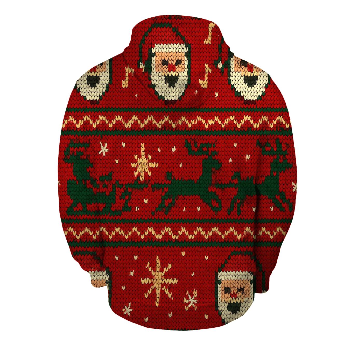 Cosmic Caroler Bandwork Design graphic hoodies