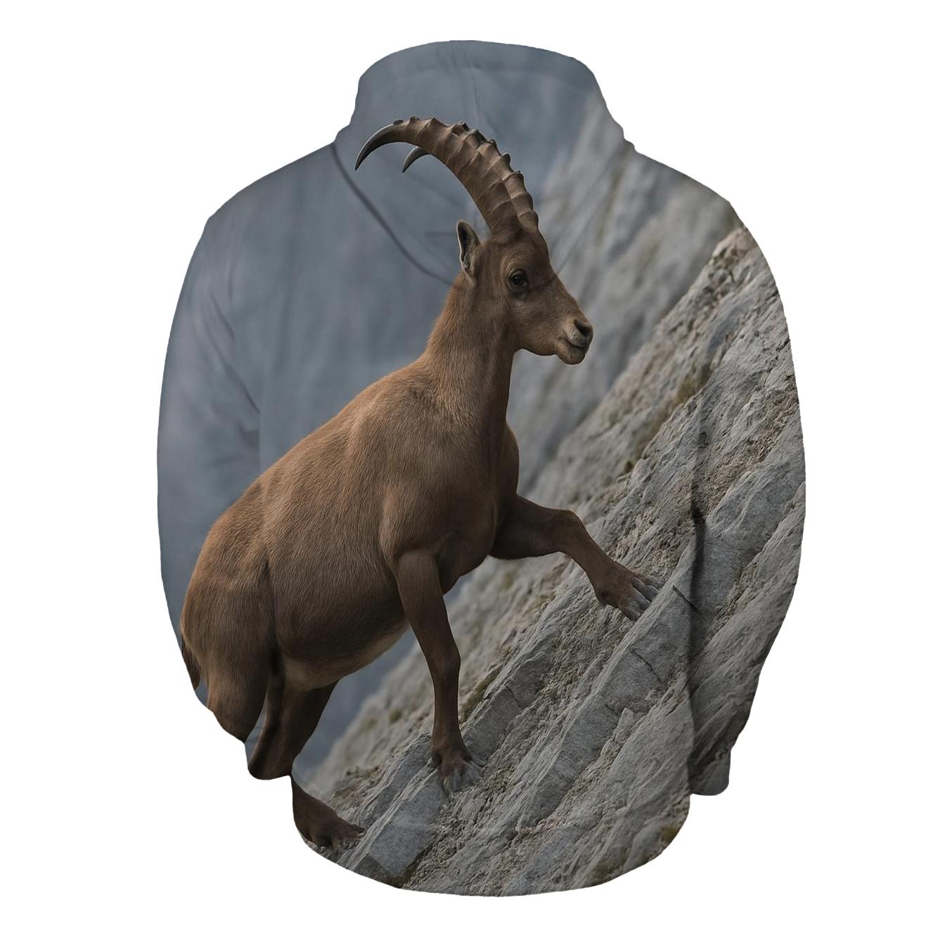 High Step Alpine Ibex zip-up hoodies