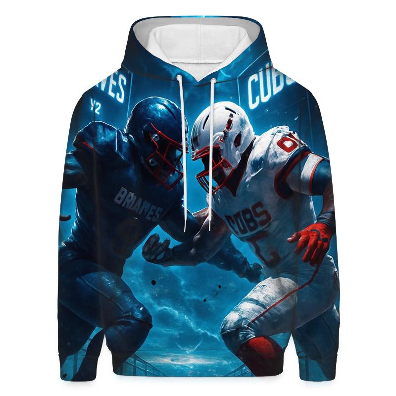 Skybridge Gridiron Clash Braves Versus Cubs hoodie trends