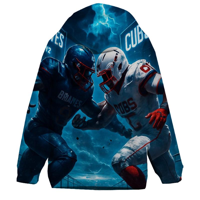 Skybridge Gridiron Clash Braves Versus Cubs hoodie trends
