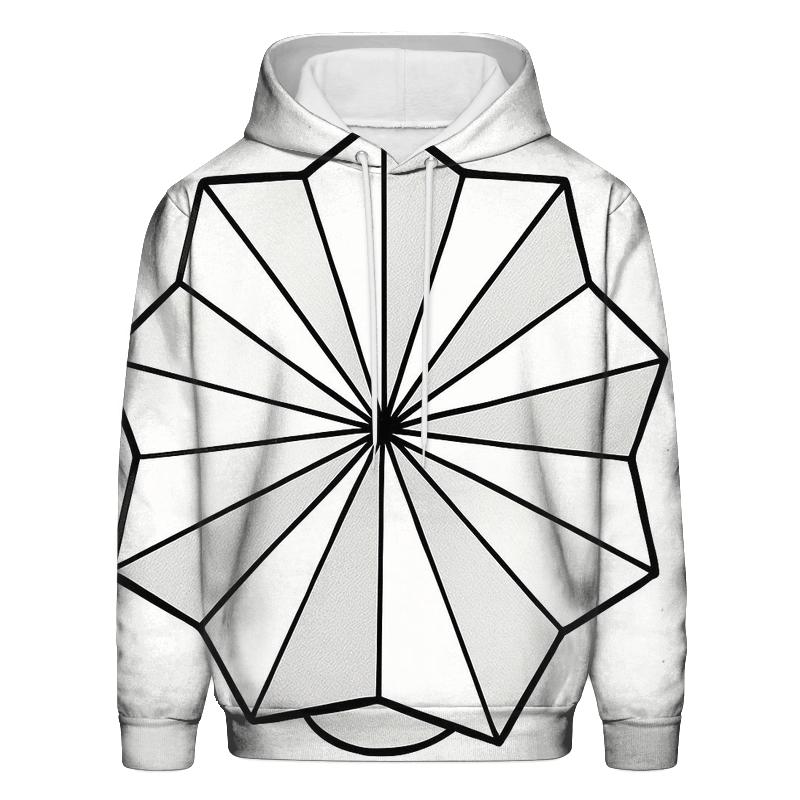 Filter Fold Geometry heavyweight hoodies