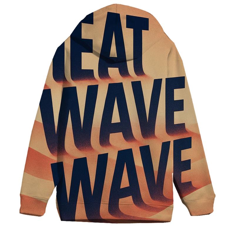 Desert Mirage Typography Poster hoodie designs