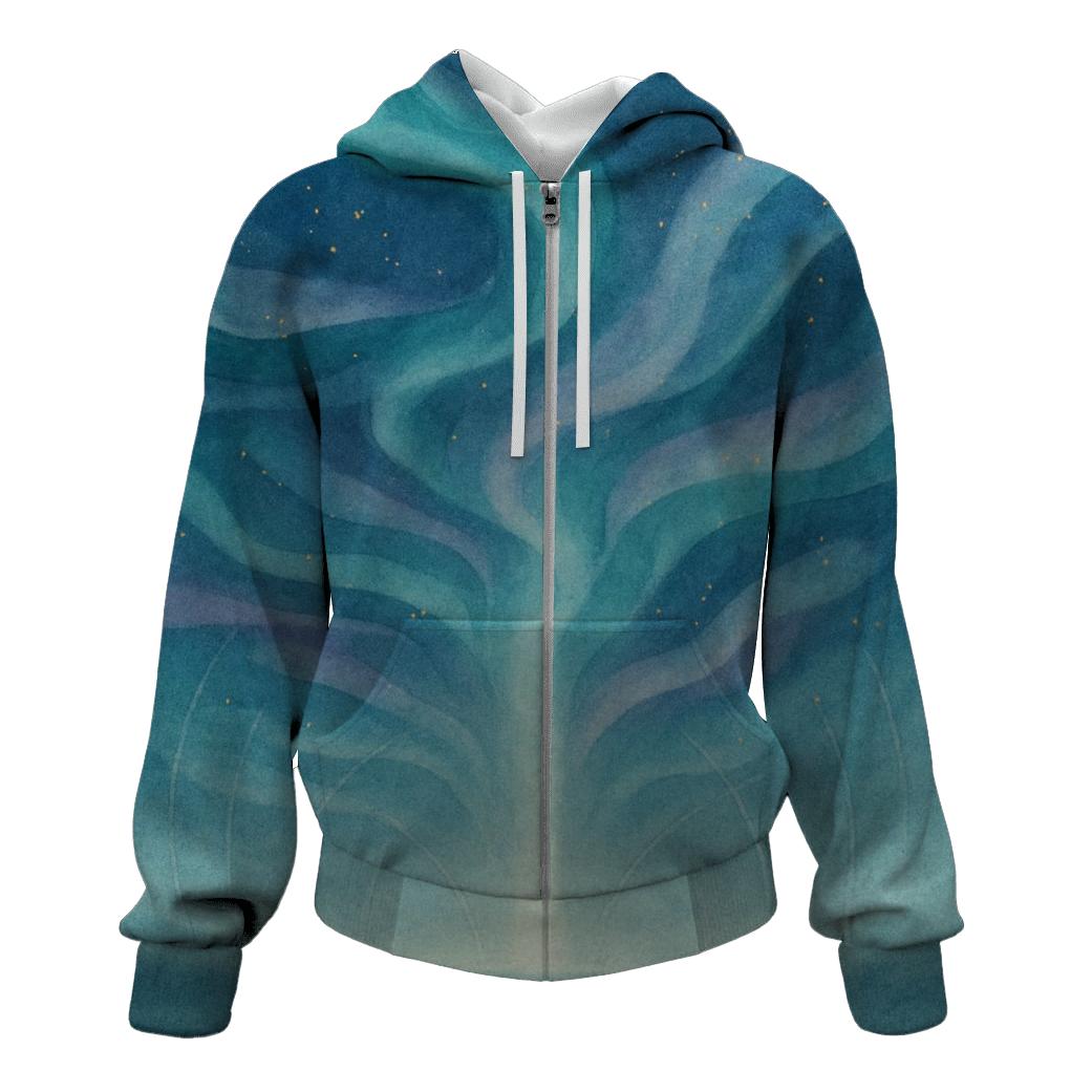 Aurora Of Stillness premium hoodies