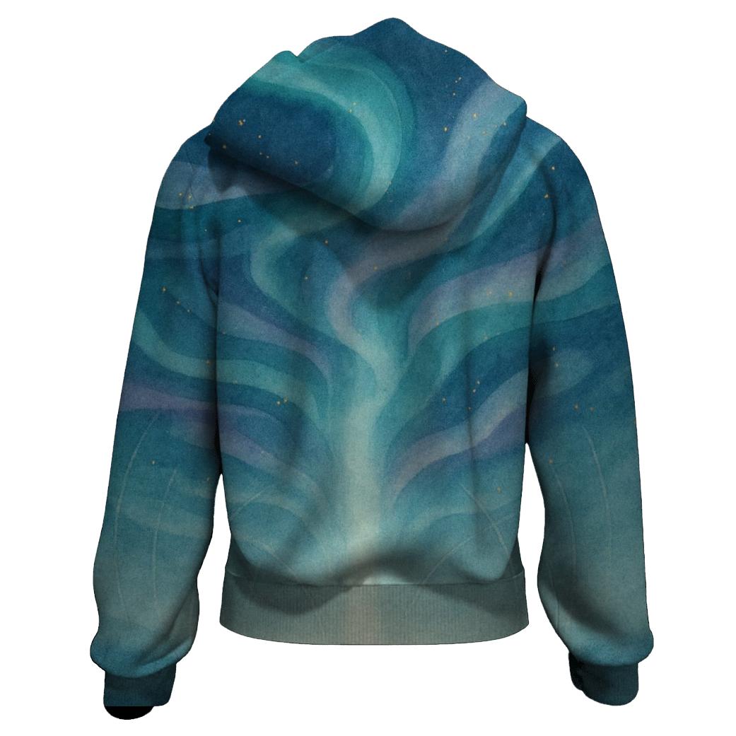 Aurora Of Stillness premium hoodies