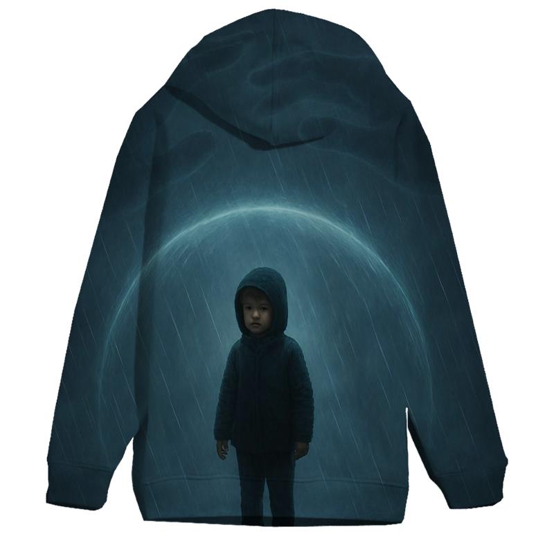 The Invisible Shelter: Her Love Across Every Storm graphic hoodies