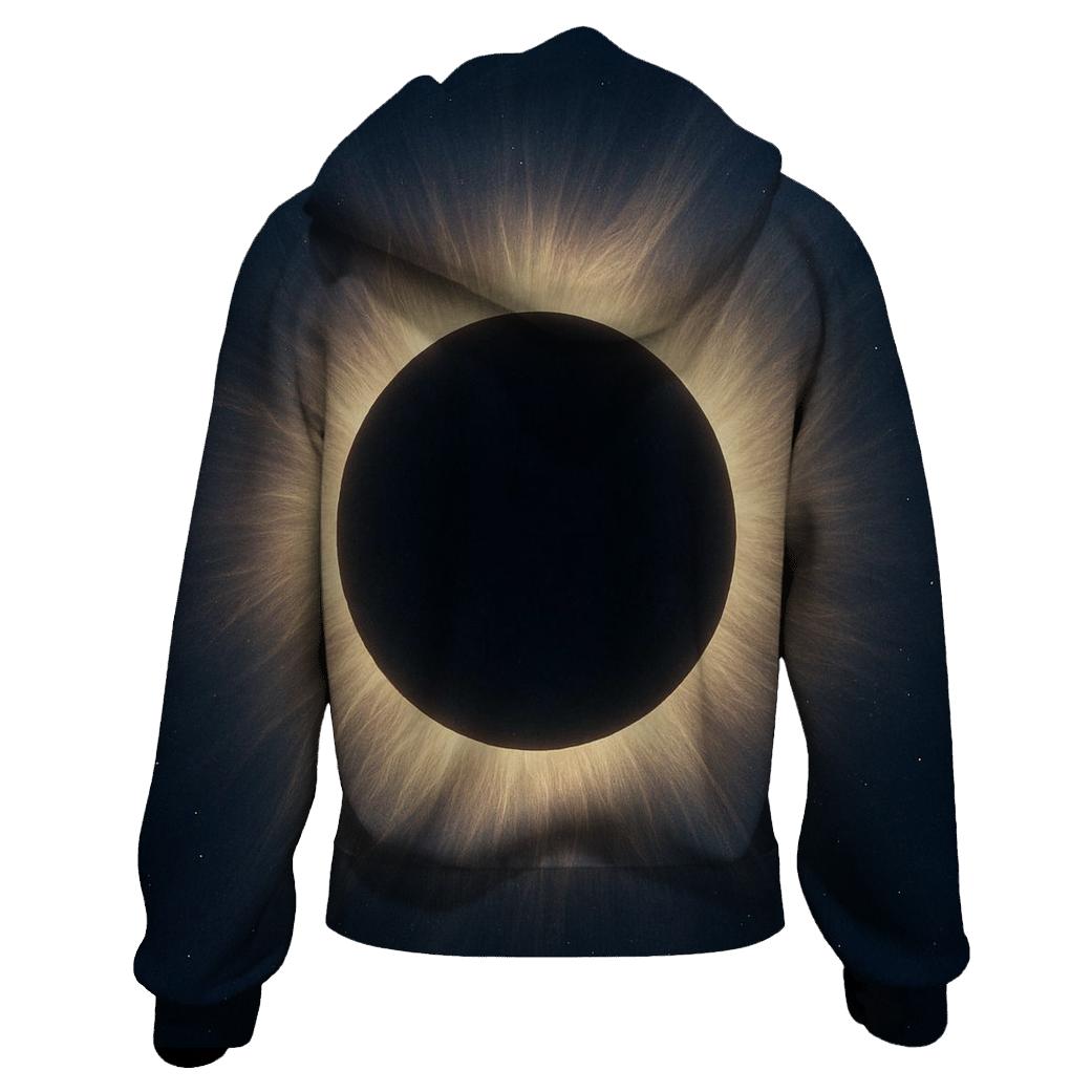 Eclipse Corona Lacework embroidered hoodies