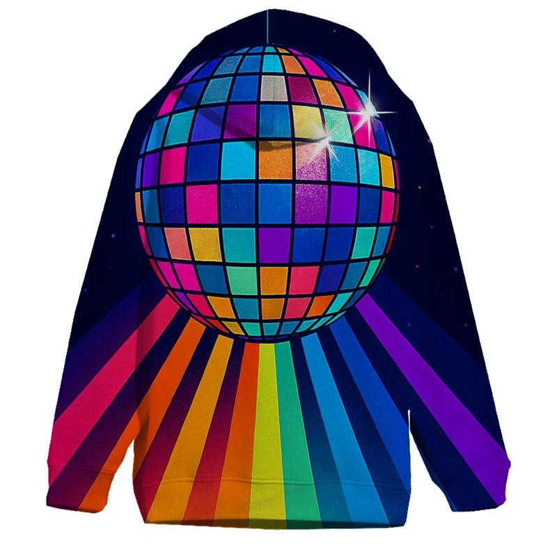 Disco Prism Starburst designer hoodies