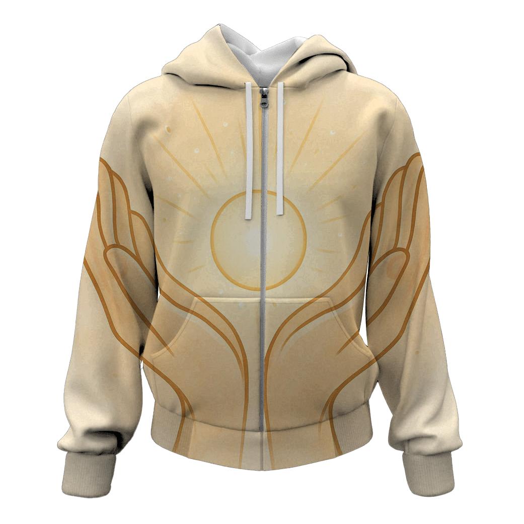 Open Hands Of Dawn heavyweight hoodies